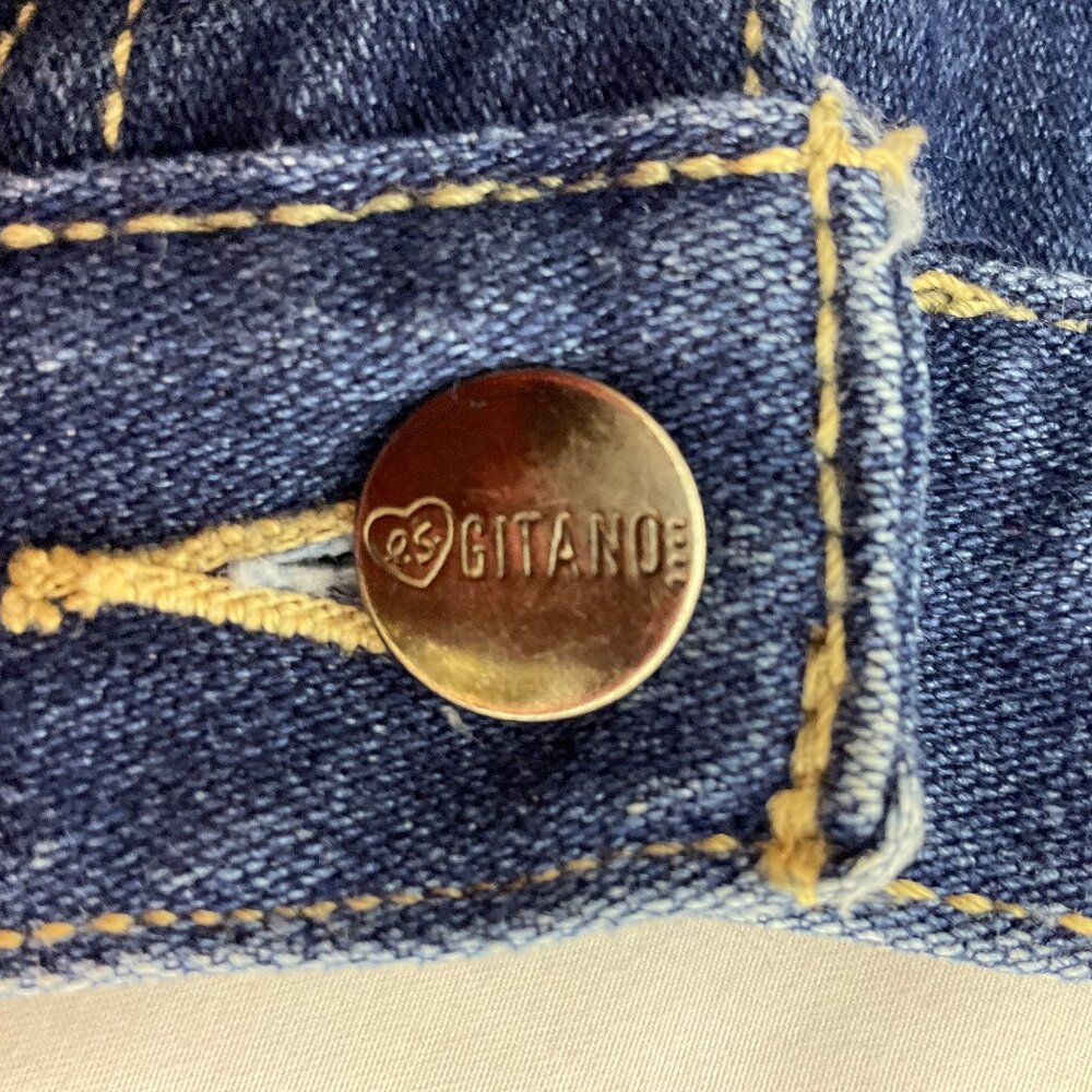 Gitano Sz 32/18W Womens Jean Shorts Proportionally Sized Y2K Denim - Picture 7 of 15